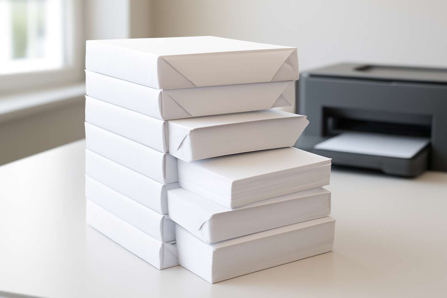 printer paper 8 reams