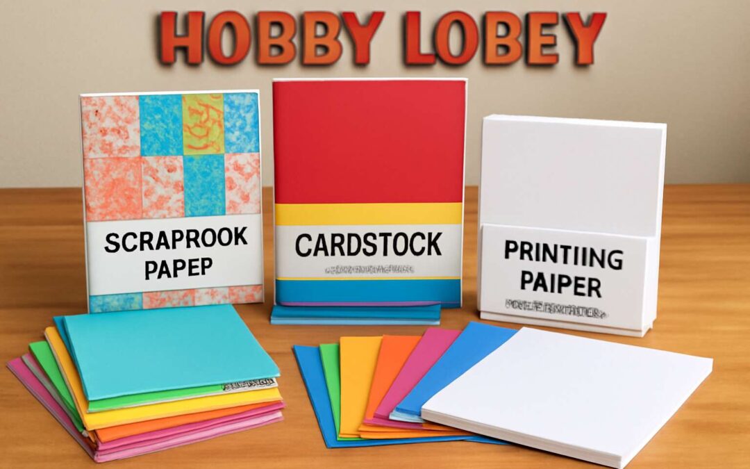 Discover Creative Crafts with Premium Printer Paper at Hobby Lobby for Your Next DIY Project